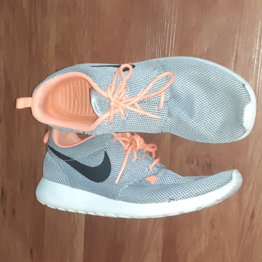 Gray/Orange Nike Shoes